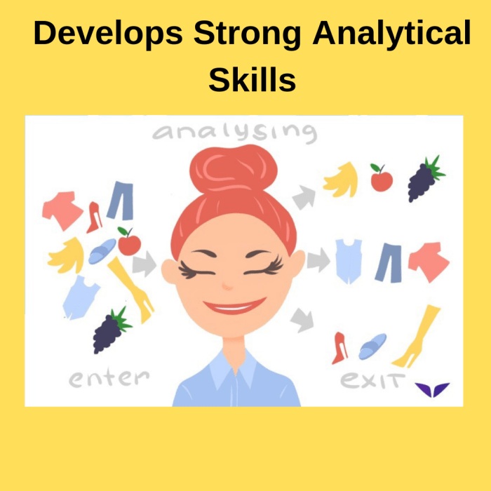 strong analytical skills